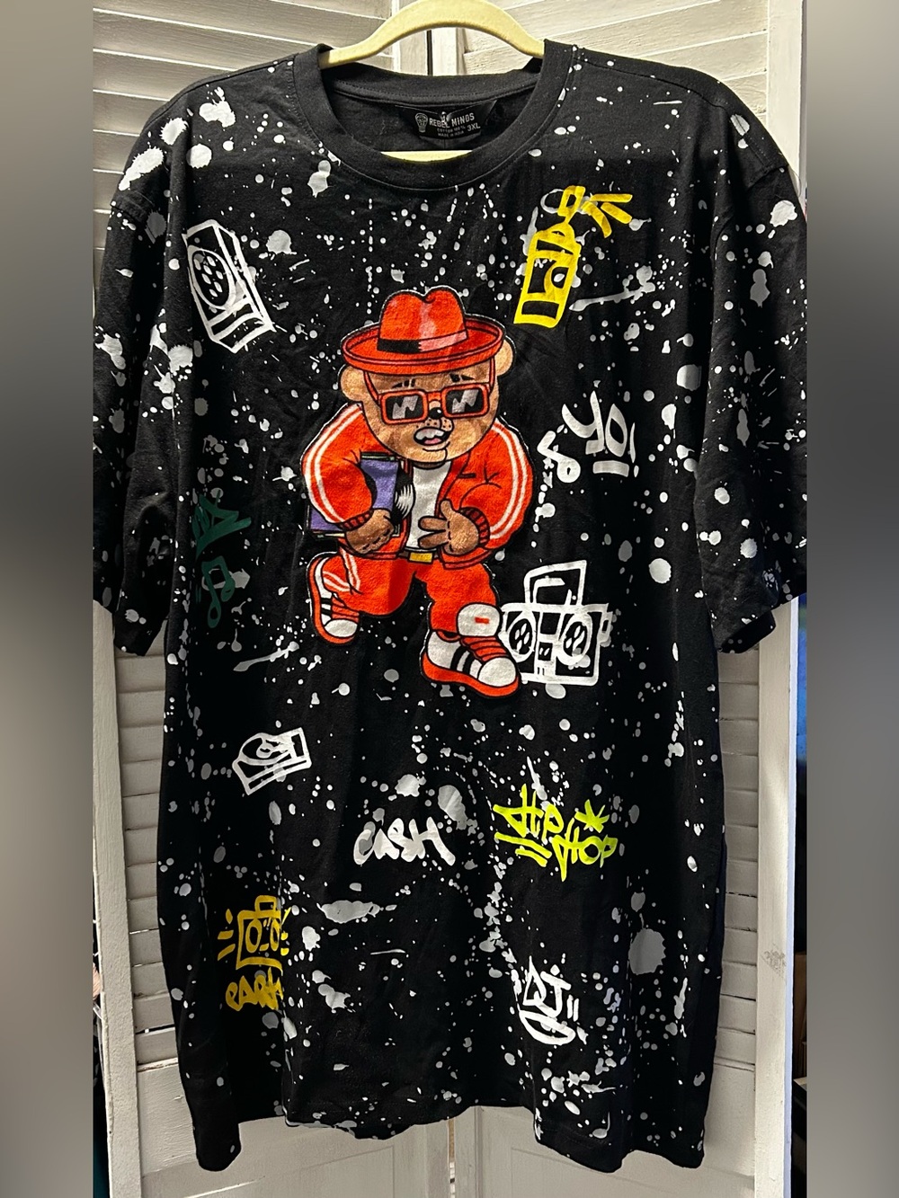 RARE NWT Mens 3X 3XL Rebel Minds Hustle Beat tshirt shirt 191-151
